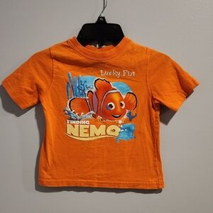 Lucky Fin Kids Orange Finding Nemo Tee